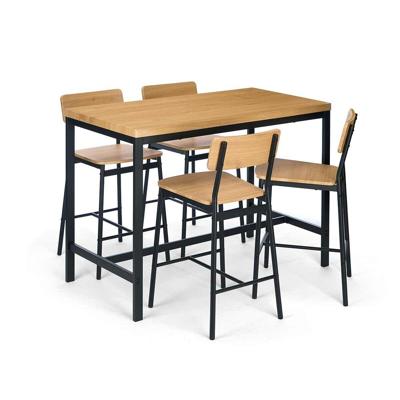 Tafel met vier stoelen Gift Decor