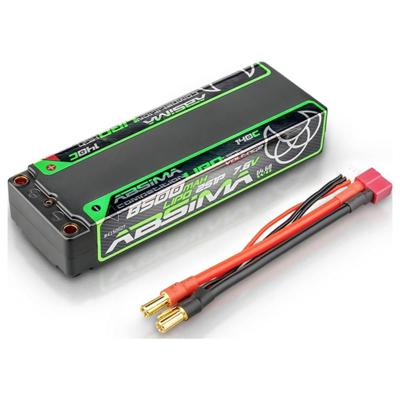 Absima LiPo accupack 7.6 V 8500 mAh Aantal cellen: 2 140 C Hardcase 5 mm, T-stekkers