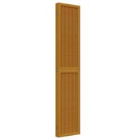 Kamerscherm met 5 panelen massief paulowniahout bruin - thumbnail