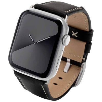 JT Berlin Watchband Charlie Horlogeband 42 mm, 44 mm, 45 mm, 49 mm M Zwart, Zilver Watch Series 1, Watch Series 2, Watch Series 3, Watch Series 4, Watch Series JT Berlin Watchband Charlie Horlogeband 42 mm, 44 mm, 45 mm, 49 mm M Zwart, Zilver Watch Series 1, Watch Series 2, Watch Series 3, Watch Series 4, Watch Series