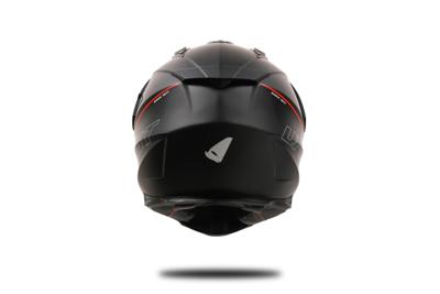 UFO PLAST Helmet aries xs black/red