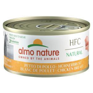 Almo Nature HFC Natural kippenborst natvoer kat (70 g) 24 x 70 g