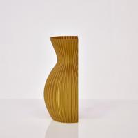 Lily 3D wandvaas 20x13x8cm Goud Metallic - thumbnail