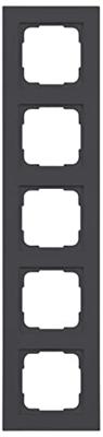 Opus 55 afdekraam 5 voudig Fusion antraciet mat 512.905.51