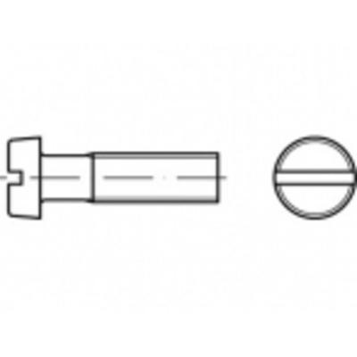 TOOLCRAFT TO-5358864 Cilinderkopschroeven M3 35 mm Sleuf RVS A2 1000 stuk(s)