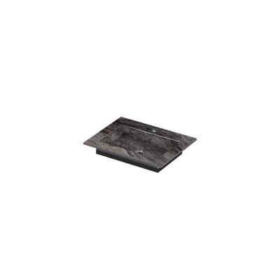 INK Post Wastafel keramische slab envelop bak met 1 kraangat 60x45x1 Venice brown glossy INK Post Wastafel keramische slab envelop bak met 1 kraangat 60x45x1 Venice brown glossy