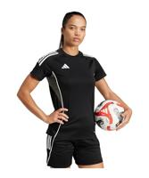 adidas Tiro 25 Competition Trainingsshirt Dames Zwart Grijs Wit - thumbnail