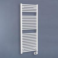 Elektrische Radiator Boss & Wessing Emma 118,5x60 cm Gepoedercoat Wit Boss & Wessing - thumbnail