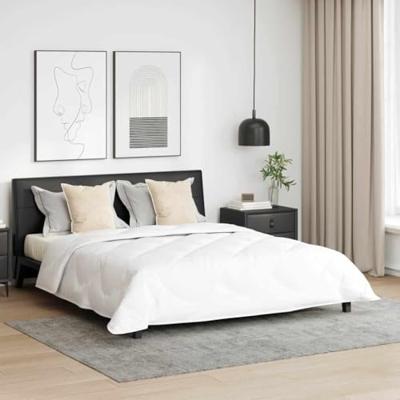 Dekbed met kussen 3 pcs Wit Microvezel - thumbnail