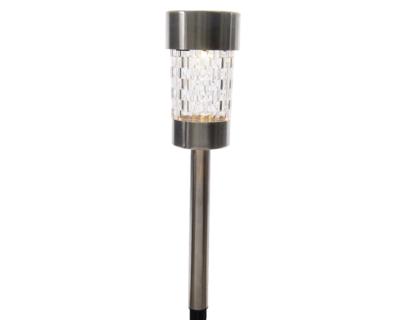 LED solar tuinverl. rvs 26 cm-1l Lumineo - Lumineo LED solar tuinverl. rvs 26 cm-1l Lumineo - Lumineo