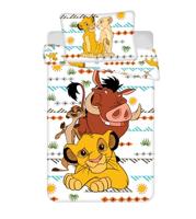 Disney The Lion King Dekbedovertrek Timon en Pumba - 140 x 200 cm - thumbnail