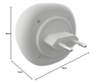 Nachtlamp voor aan de muur en om mee te nemen 2-in-1 INFANTINO taupe Nachtlamp voor aan de muur en om mee te nemen 2-in-1 INFANTINO taupe