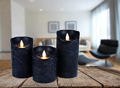 Anna's Collection Stompkaars - LED - donkerblauw - H10 cm