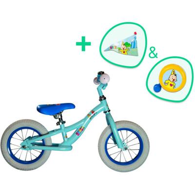 bumba loopfiets met vlag bel 12 inch junior lichtblauw bumba loopfiets met vlag bel 12 inch junior lichtblauw