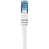 Renkforce RF-4145292 RJ45 Netwerkkabel, patchkabel CAT 6A S/FTP 10.00 m Grijs Snagless, Vlambestendig 1 stuk(s) - thumbnail