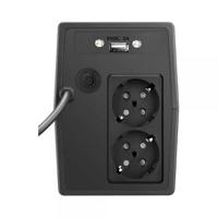 ONLINE USV-Systeme USV YUNTO Smile 400 Line-interactive 400 VA 240 W 2 AC-uitgang(en) - thumbnail