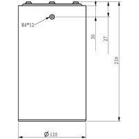 Deko Light 348066 Luna Plafondopbouwarmatuur LED Energielabel: G (A - G) 40.2 W Zwart - thumbnail