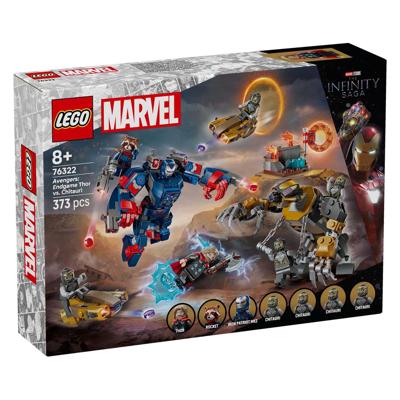 LEGO | Marvel 76322 Avengers: Endgame Thor vs. Chitauri - Speelgoed voor kinderen vanaf 8 jaar
