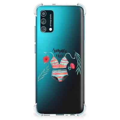 Samsung Galaxy M02s | A02s Stevig | Bumper Hoesje | Boho Summer Samsung Galaxy M02s | A02s Stevig | Bumper Hoesje | Boho Summer