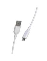 Kabel USB naar Lightning Muvit for Change Wit 1,2 m - thumbnail