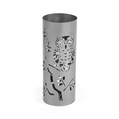 Paraplu Versa Zilverkleurig Uilenfamilie 19 x 49 x 19 cm