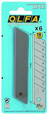 Lemmet Olfa lb-6b 18 mm opdeelbaar 6 Stuks