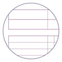 Clairefontaine 82123C Collegeblok Blauw DIN A4 Geruit Aantal paginas: 80 - thumbnail