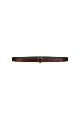 Reversible ornament belt - Cognac/black - 11503