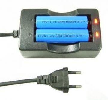 Lader voor 2 accu's 3.7V volt 18650 - 3512590