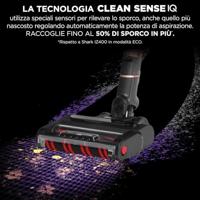 SHARK Stratos IZ400EU - Draadloze steelstofzuiger - DuoClean-technologie + PowerFins Plus - LED-verlichting - thumbnail