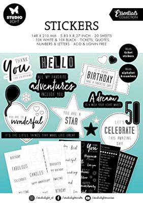 Studio Light • essentials sticker block sentiments