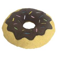 Knuffel voor honden Gloria 3 x 5 x 14 cm Chocolade Donut Bruin - thumbnail