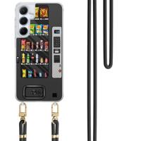 Samsung Galaxy A55 hoesje met zwart koord - Snoepautomaat - thumbnail