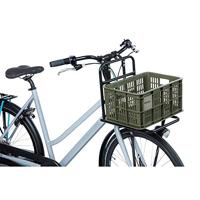 Gerecyclede fietskrat Basil Crate S 17.5 liter 29 x 39 x 20 cm - bluestone - thumbnail