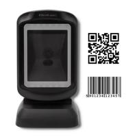 Qoltec 50864 Desktop QR & Barcodescanner | USB - thumbnail