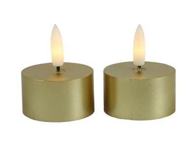 Led theelicht Lyon goud
