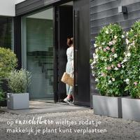 Bloempot Elho Wit Ø 39 cm Plastic Vierkant Modern - thumbnail