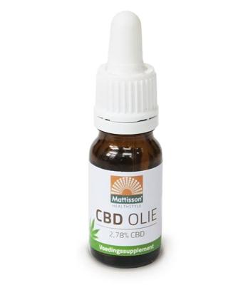 CBD olie 2.78% 10 Milliliter