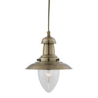 Searchlight Ø 18cm hanglampFisherman Antiek brons - 5787AB - thumbnail