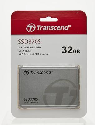 Transcend SSD370S 32 GB SSD harde schijf (2.5 inch) SATA 6 Gb/s Retail TS32GSSD370S Transcend SSD370S 32 GB SSD harde schijf (2.5 inch) SATA 6 Gb/s Retail TS32GSSD370S