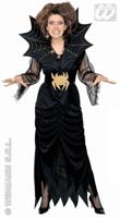Spider Lady griezel kostuum vrouw - thumbnail