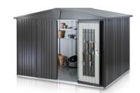 Biohort Europa 7 metalen tuinhuis 316x300x209 cm- Zadeldak- Metaal- Biohort - thumbnail