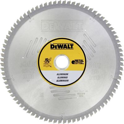 DeWalt Accessoires Cirkelzaagblad Aluminium Stationair 305x30x80T 2.5/3.2 TCG -5° - DT1916-QZ