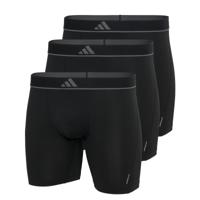 Adidas Boxershorts Micro flex lang 3-pack zwart - thumbnail