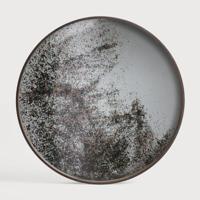 Ethnicraft Rond Dienblad 'Aged' 61cm, kleur Clear - thumbnail