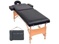 Lowander Massagetafel 185x60 cm - Inklapbare Behandeltafel met Draagtas - thumbnail
