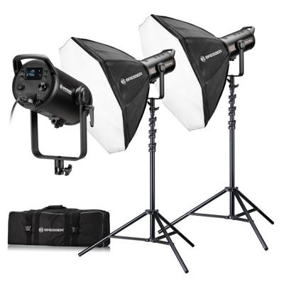 Bresser BR-180RGB COB LED Light Duo Kit Bresser BR-180RGB COB LED Light Duo Kit