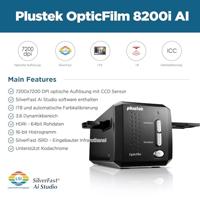 Plustek OpticFilm 8200i Ai + SilverFast Ai Studio 8 Software + 35mm IT8-kalibratie template - thumbnail