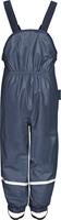 Playshoes regenbroek bretels fleece gevoerd Uni Marine-140 - thumbnail