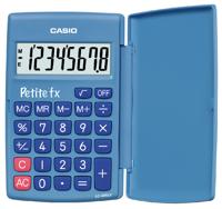 Casio zakrekenmachine Petite FX, blauw - thumbnail